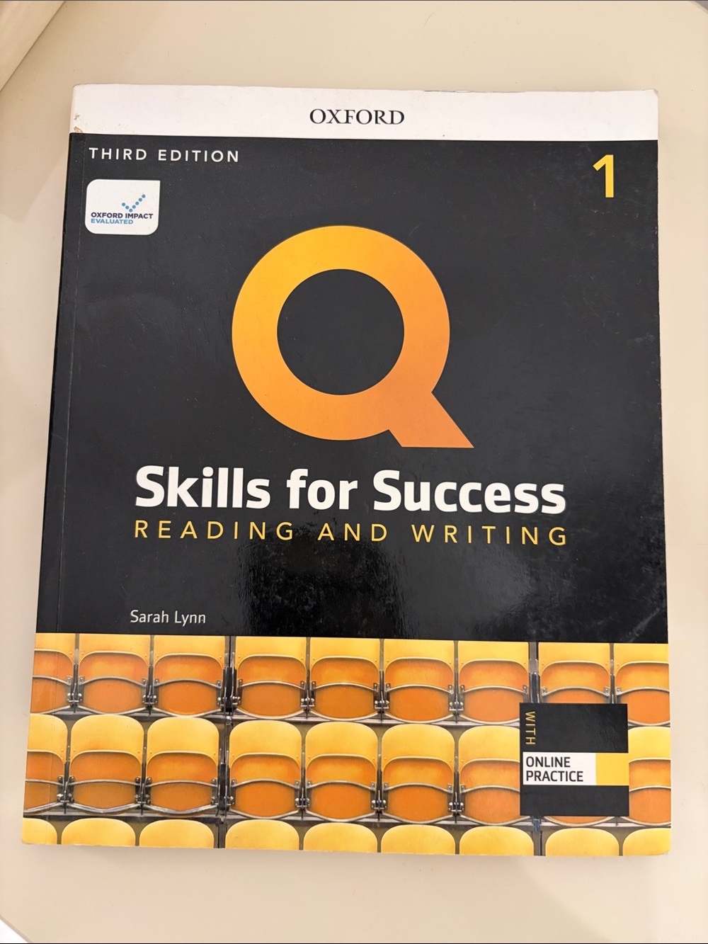 Oxford Skills for Success Reading and Writing — Black & Yellow Cover